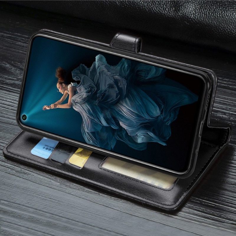 δερματινη θηκη Honor 20 Pro Faux Leather Με Λειτουργία Stand