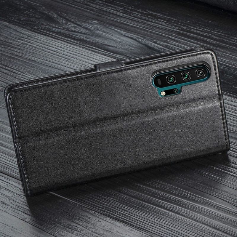 δερματινη θηκη Honor 20 Pro Faux Leather Με Λειτουργία Stand