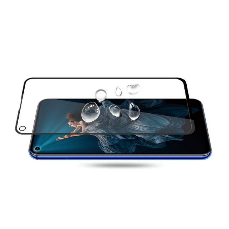 Honor 20 Pro - Full Size Tempered Glass Screen Protector - Μαύρο