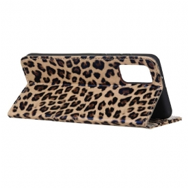 δερματινη θηκη Xiaomi Mi 11i / Poco F3 Faux Leopard Style