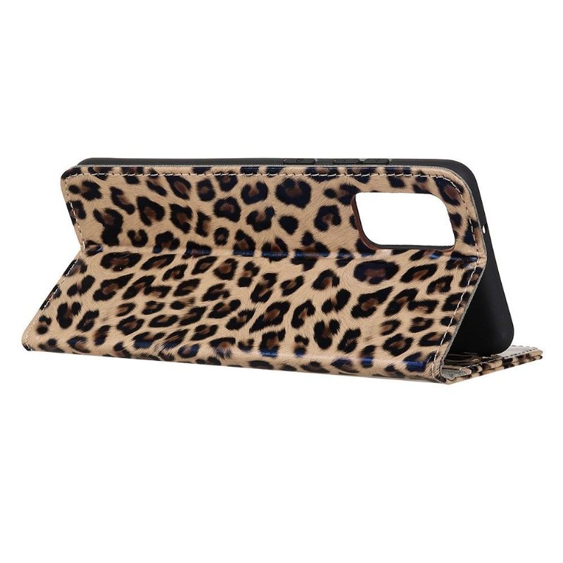 δερματινη θηκη Xiaomi Mi 11i / Poco F3 Faux Leopard Style