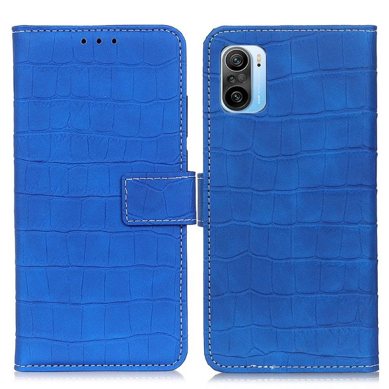 δερματινη θηκη Xiaomi Mi 11i / Poco F3 Imitation Leather Croc Look