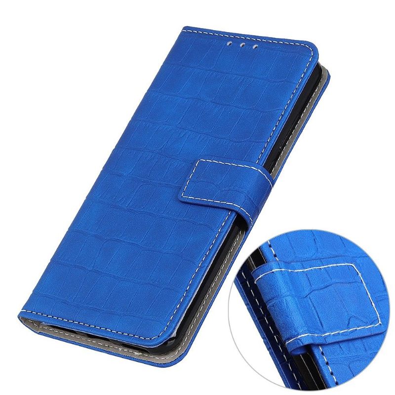 δερματινη θηκη Xiaomi Mi 11i / Poco F3 Imitation Leather Croc Look