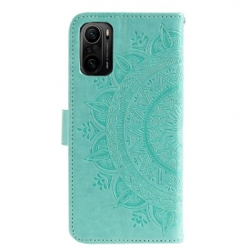 δερματινη θηκη Xiaomi Mi 11i / Poco F3 Mandala Sun