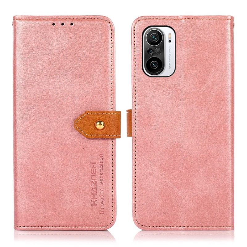 Κάλυμμα Xiaomi Mi 11i / Poco F3 Khazneh Bicolor Faux Leather