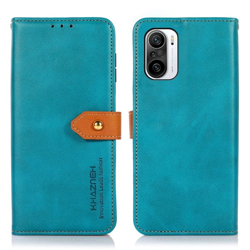 Κάλυμμα Xiaomi Mi 11i / Poco F3 Khazneh Bicolor Faux Leather