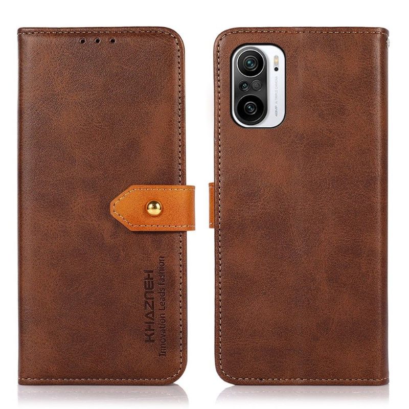 Κάλυμμα Xiaomi Mi 11i / Poco F3 Khazneh Bicolor Faux Leather