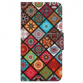 Δερματινη Θηκη Samsung Galaxy A15 5g Ethnic Style Με Λουράκι