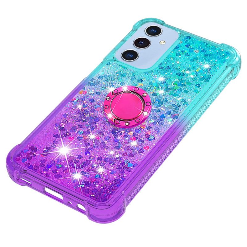 Κάλυμμα Samsung Galaxy A15 5g Glitter Gradient Support Ring