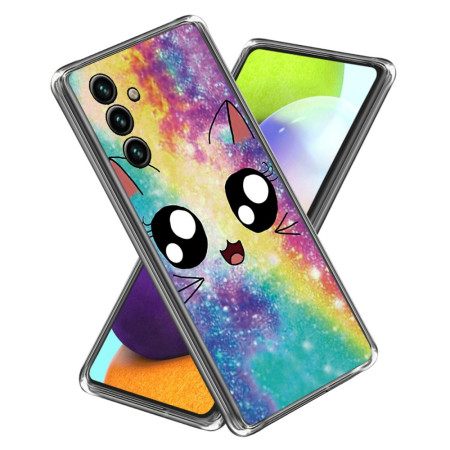 Κάλυμμα Samsung Galaxy A15 5g Rainbow Cat