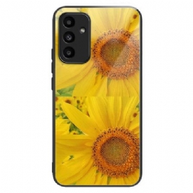 Κάλυμμα Samsung Galaxy A15 5g Tempered Glass Sunflowers