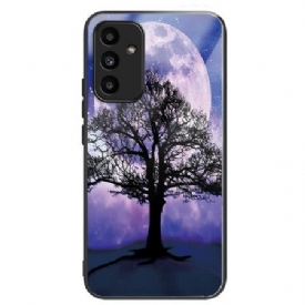 Κάλυμμα Samsung Galaxy A15 5g Tree And Moon Tempered Glass