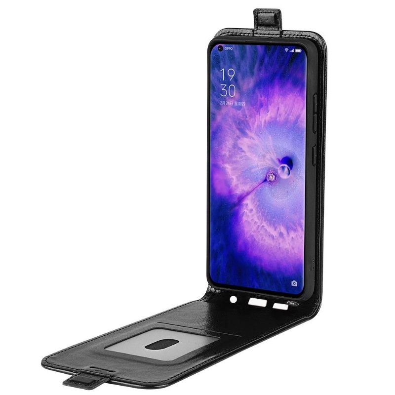 Κάλυμμα Oppo Find X5 Θήκη Flip Faux Leather Vertical