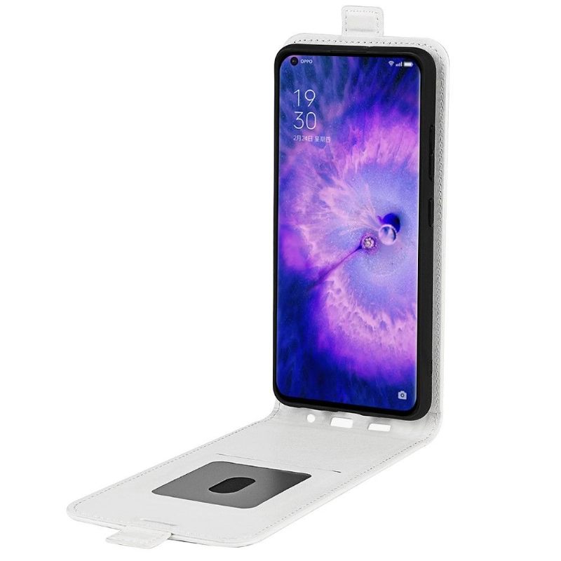 Κάλυμμα Oppo Find X5 Θήκη Flip Faux Leather Vertical