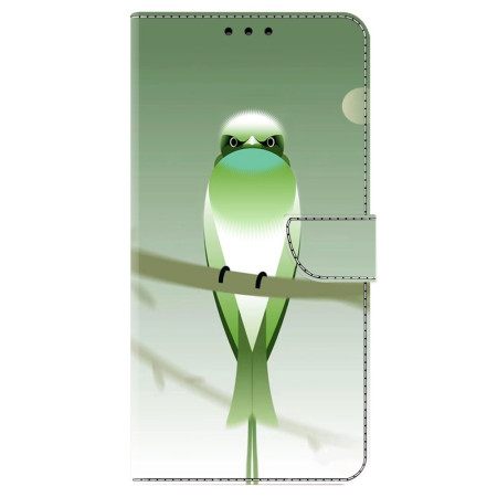 Δερματινη Θηκη Honor X9b / Magic 6 Lite Green Bird