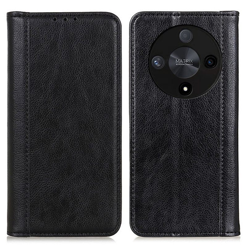 Δερματινη Θηκη Honor X9b / Magic 6 Lite Litchi Texture Split Leather