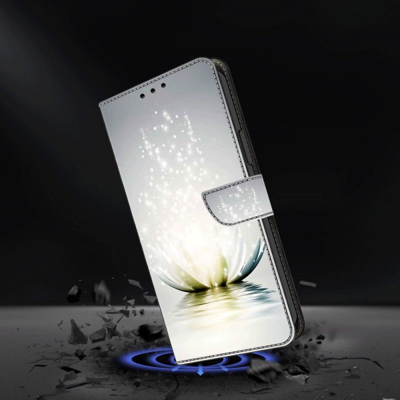 Δερματινη Θηκη Honor X9b / Magic 6 Lite Lotus Σιλικόνης