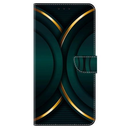 Δερματινη Θηκη Honor X9b / Magic 6 Lite Χρυσό Περίγραμμα