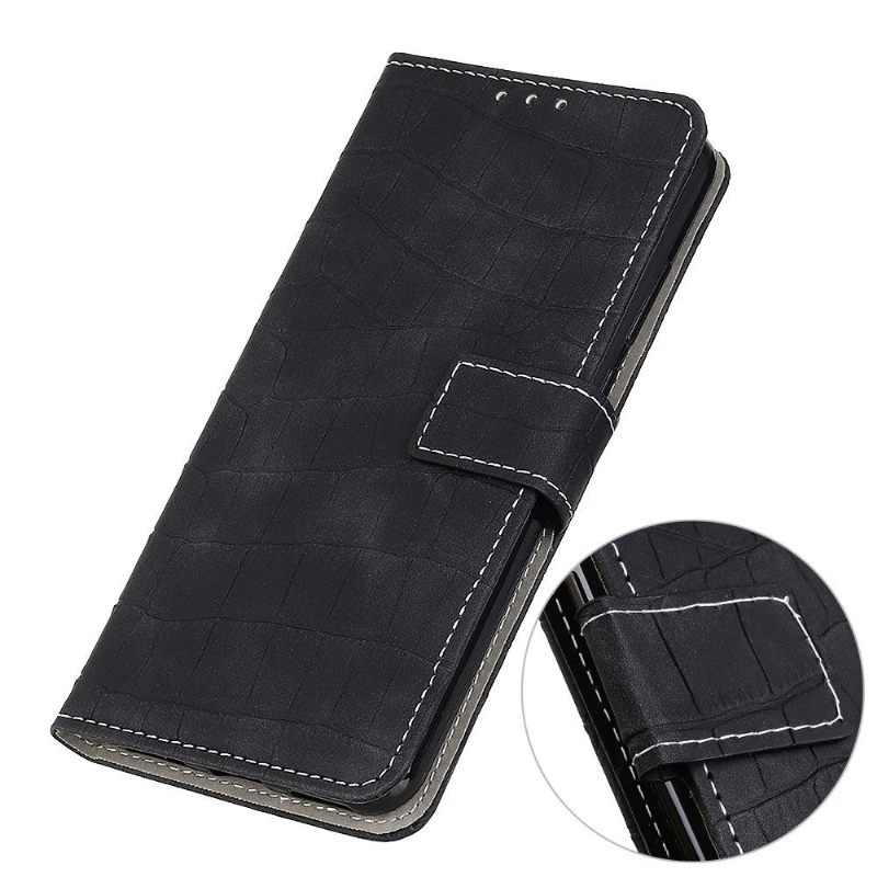 δερματινη θηκη Huawei P Smart 2020 Faux Leather Croc Effect