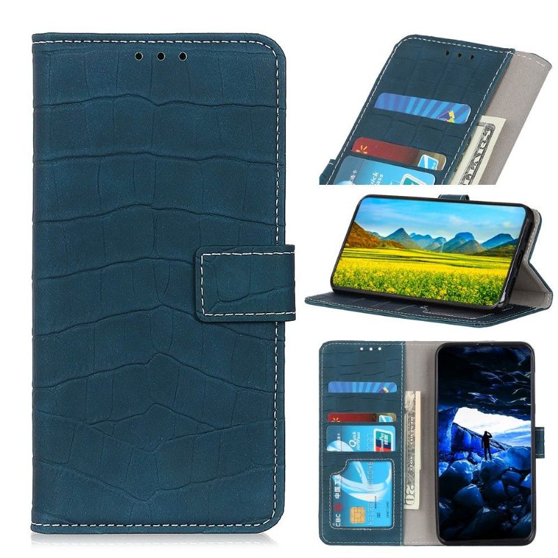 δερματινη θηκη Huawei P Smart 2020 Faux Leather Croc Effect