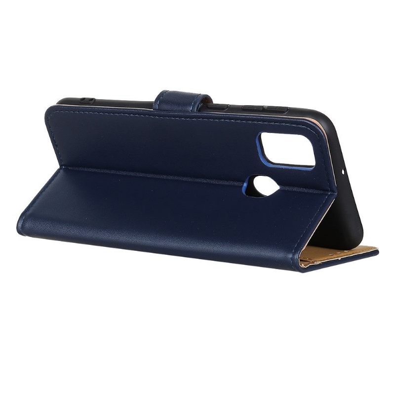 Θήκη Flip Huawei P Smart 2020 Basic Faux Leather - Navy Blue