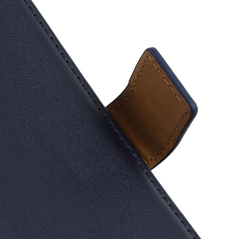 Θήκη Flip Huawei P Smart 2020 Basic Faux Leather - Navy Blue