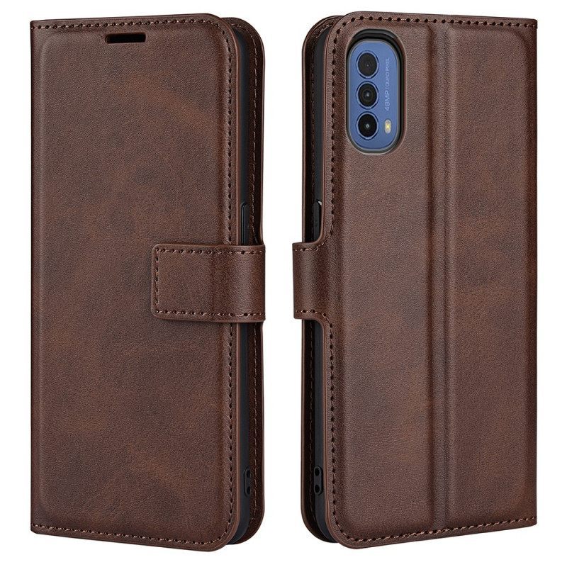 Κάλυμμα Moto E40 / E30 / E20 Slim Extreme Leather Effect