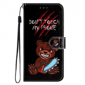 Δερματινη Θηκη Xiaomi 14t Angry Bear