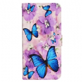 Δερματινη Θηκη Xiaomi 14t Premium Floral Pattern