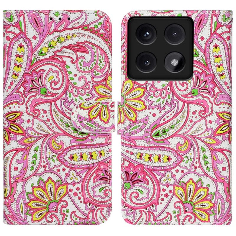 Θηκη Κινητου Xiaomi 14t Θήκες Κινητών Premium Floral Pattern