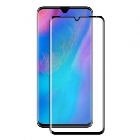 Huawei P30 Pro - Full Size Tempered Glass Screen Protector - Μαύρο