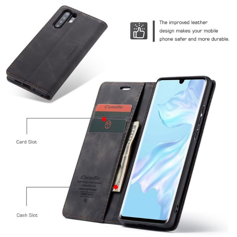 Θήκη Flip Huawei P30 Pro Premium Imitation Leather