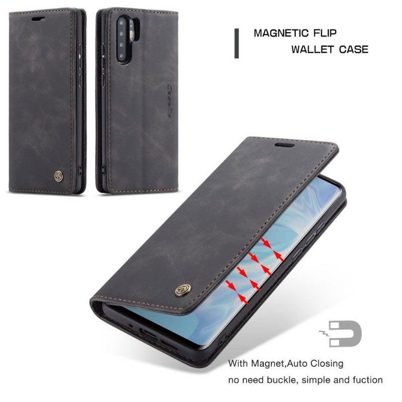 Θήκη Flip Huawei P30 Pro Premium Imitation Leather