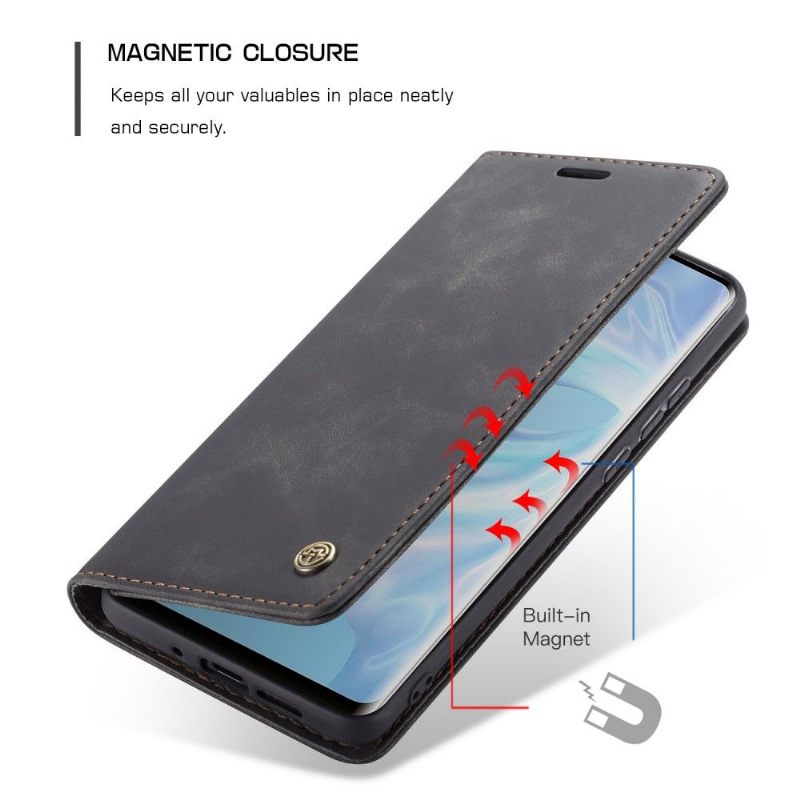 Θήκη Flip Huawei P30 Pro Premium Imitation Leather