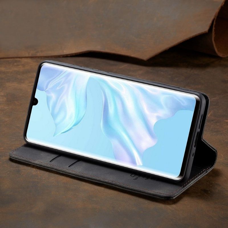 Θήκη Flip Huawei P30 Pro Premium Imitation Leather