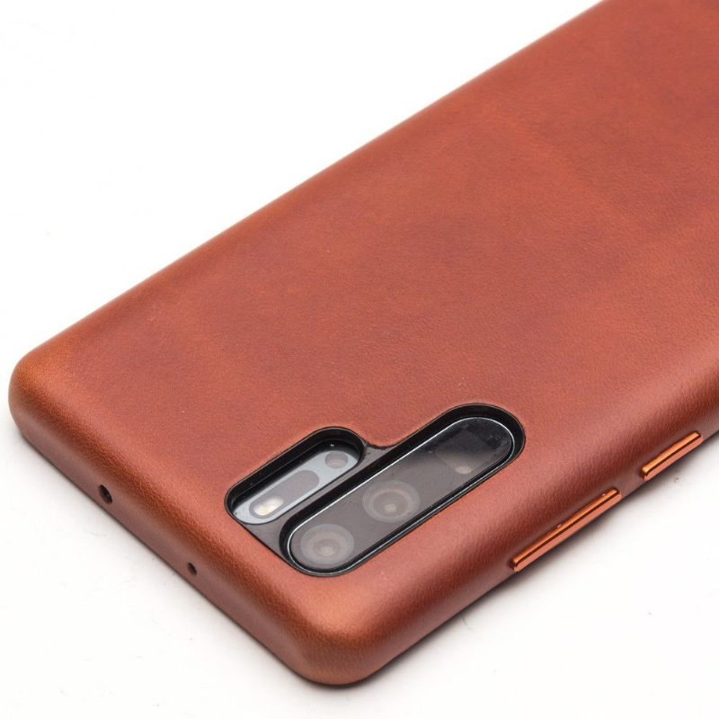 Θήκη Huawei P30 Pro Qialino Premium Leather - Καφέ