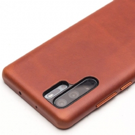 Θήκη Huawei P30 Pro Qialino Premium Leather - Καφέ