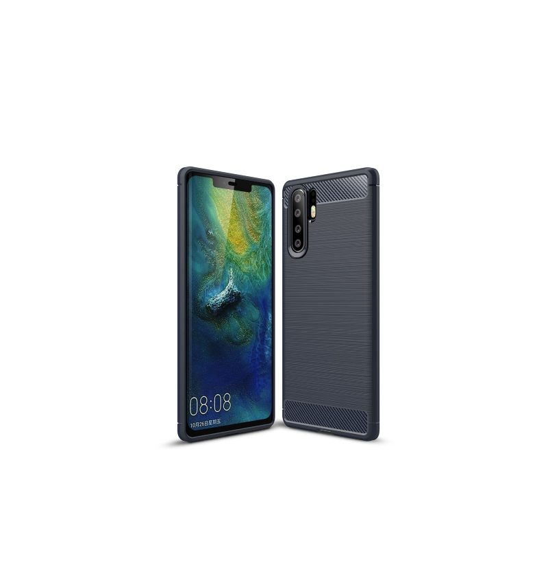 θηκη κινητου Huawei P30 Pro Brushed Carbon Gel