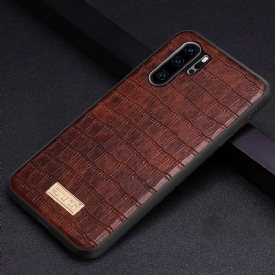 θηκη κινητου Huawei P30 Pro Sulada Croco Leather Effect