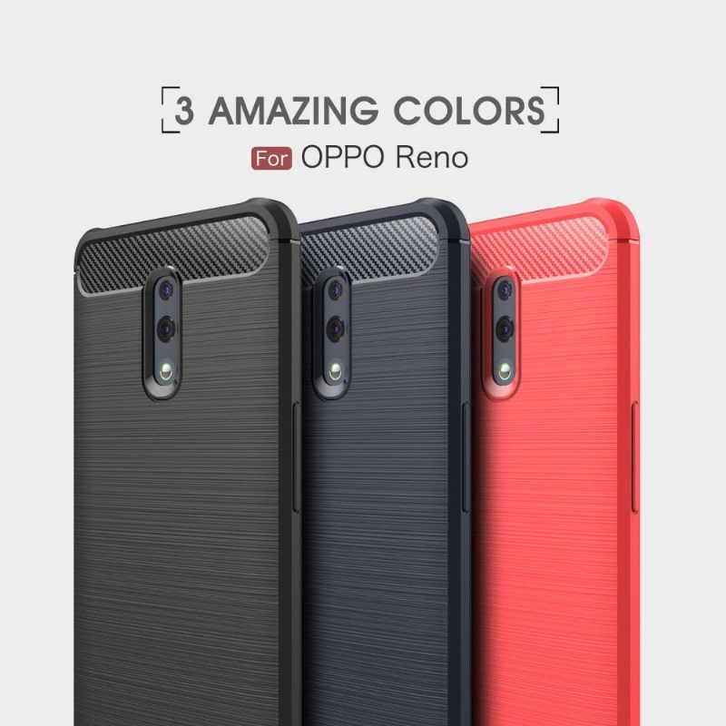 Θήκη Oppo Reno Carbon Brushed Gel