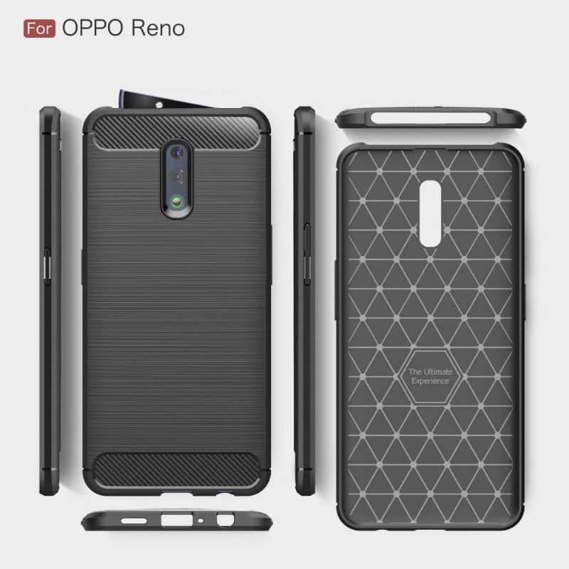 Θήκη Oppo Reno Carbon Brushed Gel