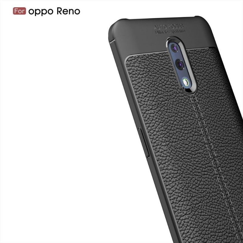 Θήκη Oppo Reno Ζελ Φινιρίσματος Από Ψεύτικο Δέρμα