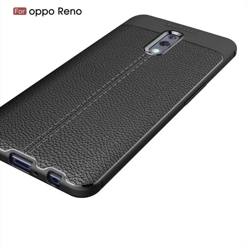 Θήκη Oppo Reno Ζελ Φινιρίσματος Από Ψεύτικο Δέρμα