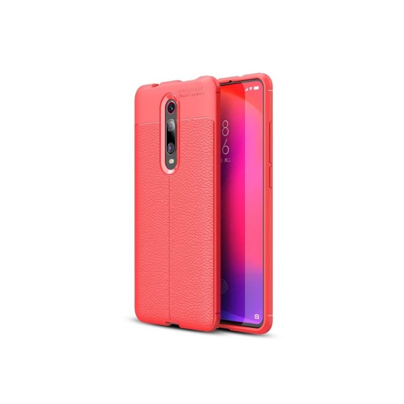 Θήκη Xiaomi Mi 9T / Mi 9T Pro Ζελ Φινιρίσματος Από Ψεύτικο Δέρμα