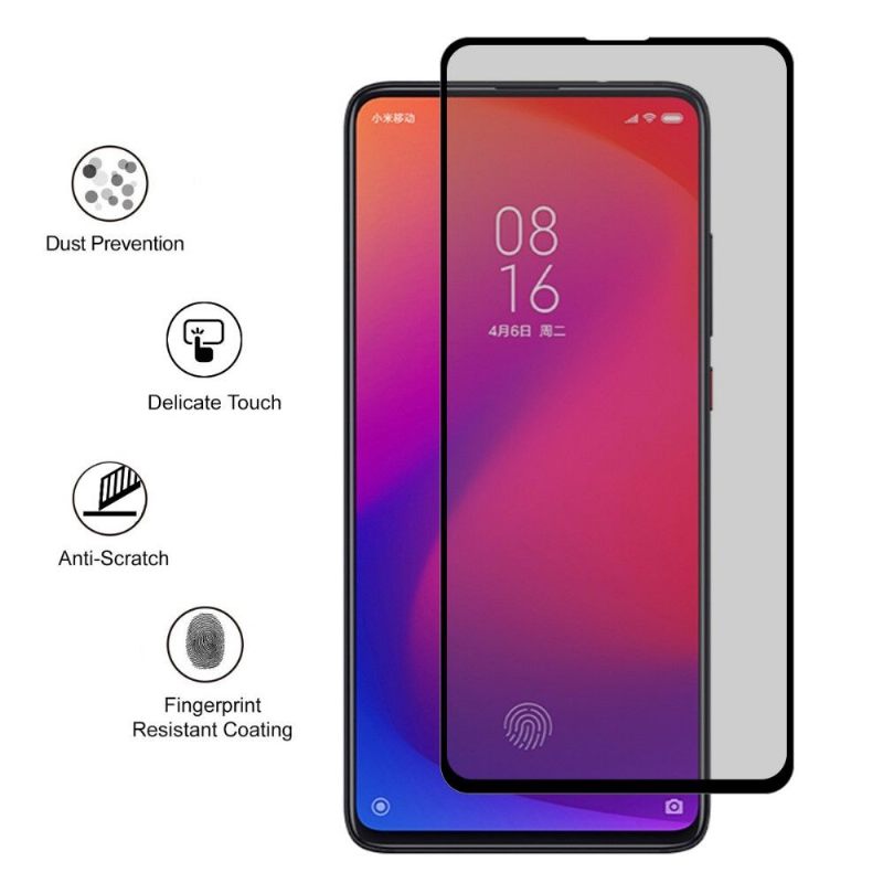 Xiaomi Mi 9T / Mi 9T Pro - Tempered Glass Screen Protector & Privacy Filter