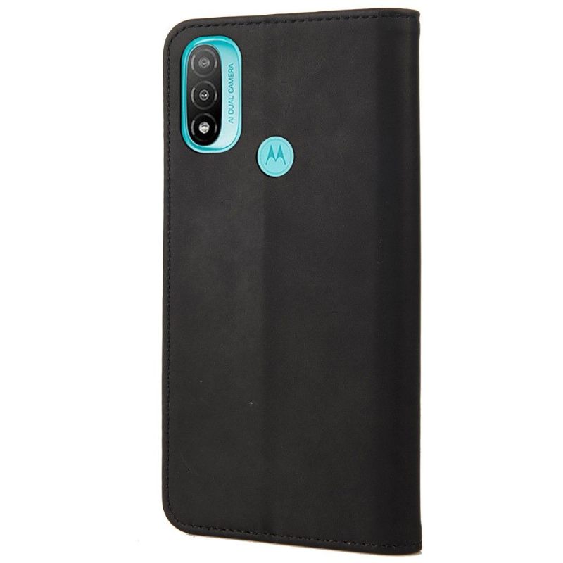 δερματινη θηκη Motorola Moto E20 / E30 / E40 The Fabulous Faux Leather