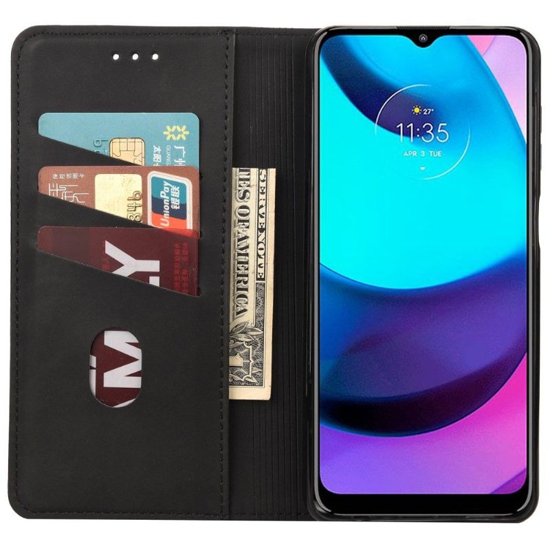 δερματινη θηκη Motorola Moto E20 / E30 / E40 The Fabulous Faux Leather