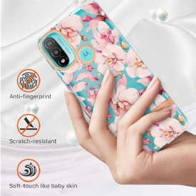 Θήκη Motorola Moto E20 / E30 / E40 Gardenia Pink Flower