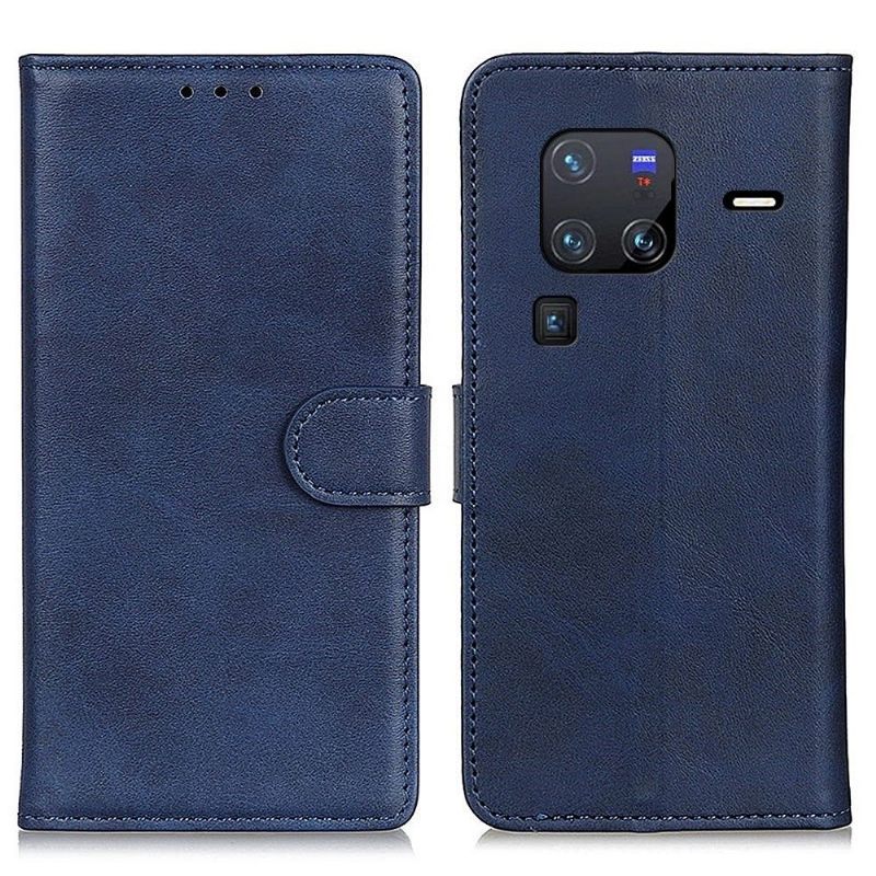 Κάλυμμα Vivo X80 Pro Marius Matte Leather Effect