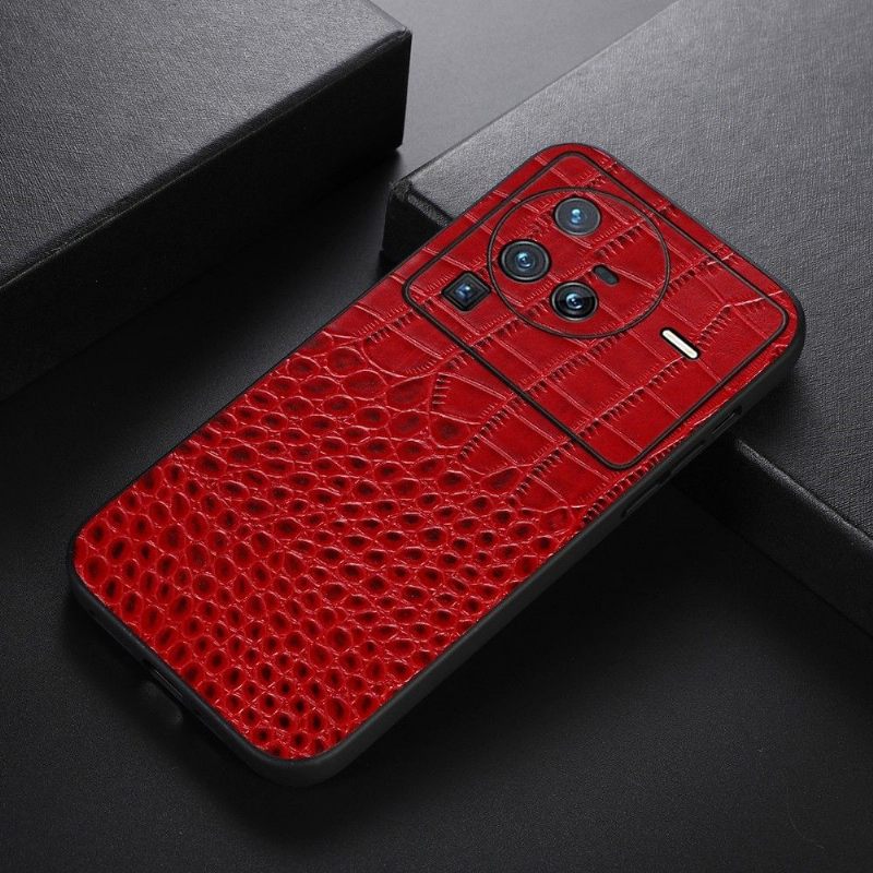 Θήκη Vivo X80 Pro Colette Croc Effect Leather